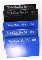 1970-1974 U.S. PROOF SETS
