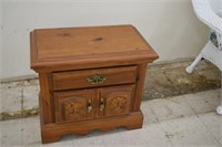 Wooden Night Stand w/ Drawers