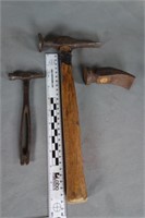 Three (3) hammers