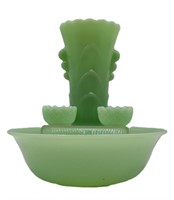 Vintage Jadeite Glass- Fire King Bowl