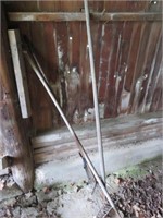 YARD TOOLS- RAKE AND HOE