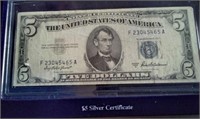 Abraham Lincoln coin & currency collection