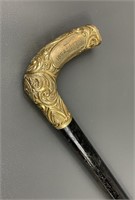 1914 Rolled Gold Walking Cane