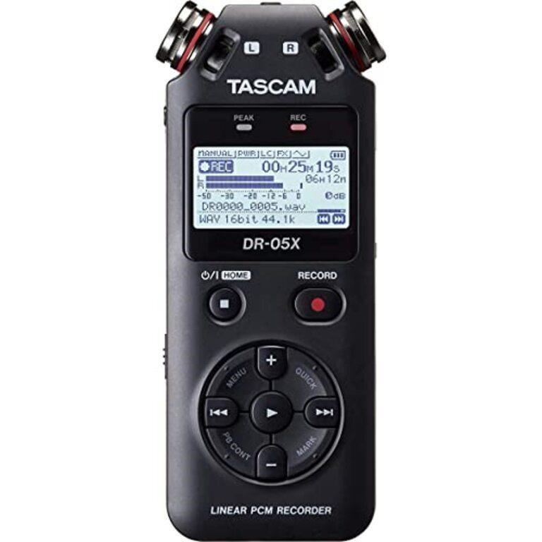 Tascam DR-05X Stereo Handheld Audio Recorder/USB