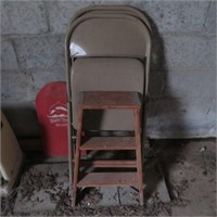 Step Ladder & Folding Chairs