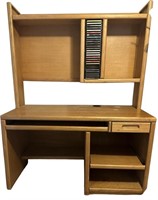 Oak Wood Computer Desk