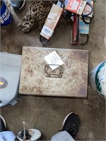 metal box and contents