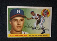 1955 Topps Ed Matthews #155