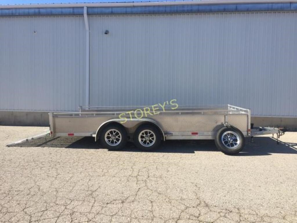 2022 BlueWater Tandem Axle Utility Trailer w/ Ramp