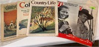 Magazines-Life, Country Life, Coller’s, Country