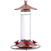 Copper Bee-Resistant Hummingbird Feeder - 12 oz