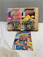 DC Superman Krypton Chronicles #1-#3 Comic Books
