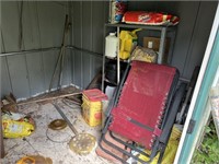 REMAINING CONTENTS INSIDE OF 2 SHEDS. SHEDS NOT