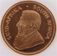 SOUTH AFRICAN KRUGERRAND FINE GOLD 1OZ 1978