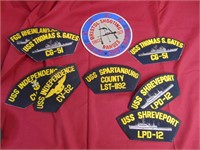 Lot of Naval Patches