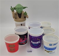 Star Wars Yoda Cup with misc. cups