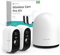 $170 2K Security Camera Wireless OutdoorSystem Kit