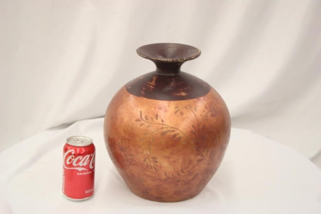 12.5" Heavy Pottery Vase