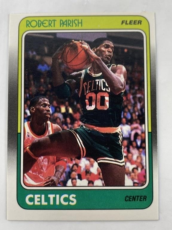 1988 Fleer HOF Robert Parish Card