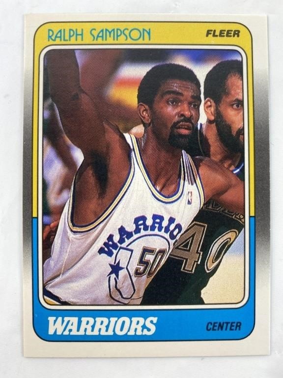 1988 Fleer HOF Ralph Sampson Card