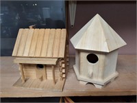 2 crafty birdhouses