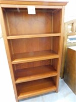 Wood 4-Shelf Bookcase (29x54")