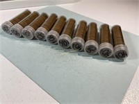 Approximately 500 wheat cents, 1940’s