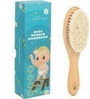 Catalaya Natural Wooden Baby Hair Brush for
