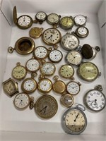 Complete pocket watches - condition unknown