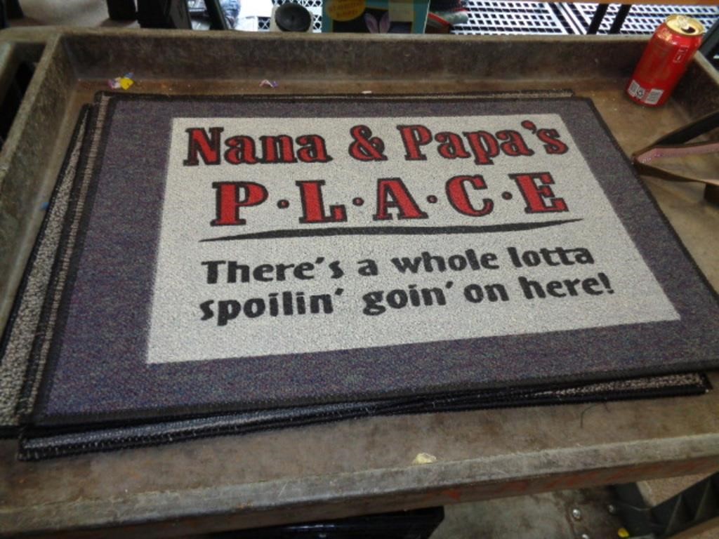 16" X27" DOOR MAT - NANA & PAPA