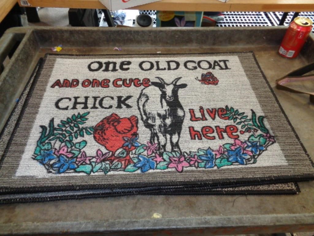 16" X27" DOOR MAT - OLD GOAT