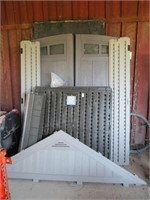 craftsman plastic shed