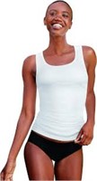 6 pack Hanes Womens Cotton Tank Undershirt Pack,