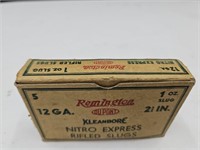 Vintage 12 ga Slugs 5 RDS