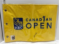 RBC Canadian Open pin flag - Weir autograph
