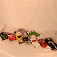 11Pc Assorment of Old Toy Cars
