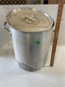 Metal canning pot W/lid