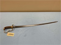 CALVARY STYLE SWORD WITH ENGRAVING DRESS SWORD WIT