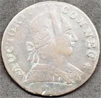 1788 Connecticut Copper Colonial Coin