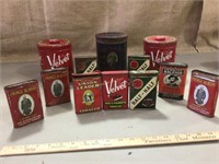 Vintage Tobacco tins, George Washington Plug,