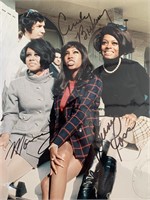 The Supremes signed photo