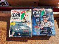 Vintage unopened Dale Earnhardt Kelloggs CF boxes