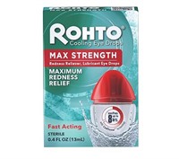 ROHTO Maximum Strength Eye Drops, Redness Reliefs