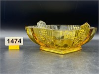 Vintage Imperial Glass Art Deco candy dish
