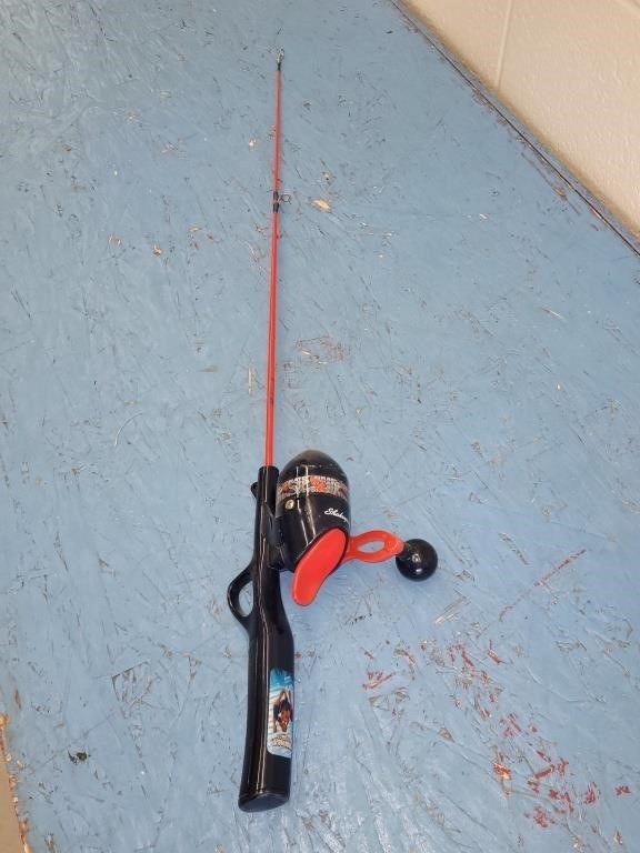 40" SHAKESPEARE SPIDERMAN FISHING ROD (67)