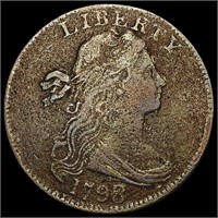 1798/7 Hairstyle 1 S-152 Draped Bust Large Cent