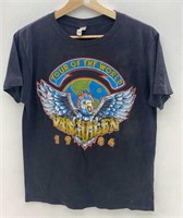 Van Halen 1984  concert shirt single stitch- size