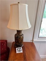 Lamp With Silk Shade(Den)