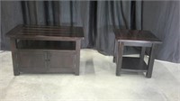 2 PIECE OLD WORLD COFFEE TABLE SET