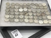 Collection of 60-1940's Silver Mercury Dimes